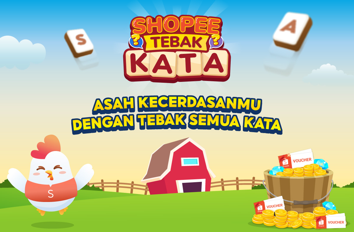 Kunci Jawaban Tebak Kata Shopee Level 1-50 Terlengkap